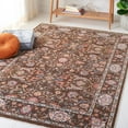thumbnail image 2 of SAFAVIEH Crimson Selina Distressed Area Rug, Brown/Blue, 5' x 7', 2 of 8