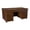 Walnut, variant on Pemberly Row Arts and Crafts Wood Library Desk w/ File Cabinet in Cherry