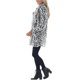 thumbnail image 5 of Chaquetas de Piel Sintética para Mujer, Otoño-Invierno, con Solapa de Leopardo, Mangas Largas, Abrigos Holgados con Bolsillos. L, 5 of 8