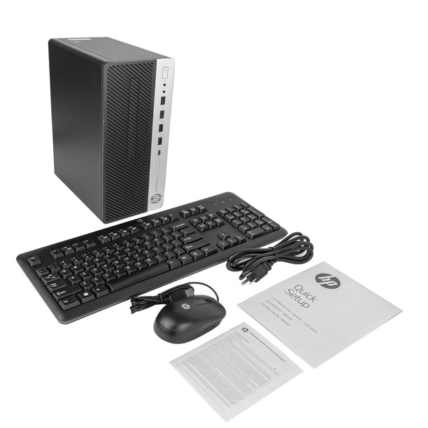 HP EliteDesk 800 G4 Desktop, Intel Core i7-8700 Upto 4.6GHz, 32GB