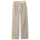 thumbnail image 2 of Neewe Womens Sweatpants 2025 Fall Baggy Wide Leg Sweatpant Fleece Lined Straight Leg Sweat Pants, 2 of 8