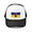 Black/White, variant on CafePress - Ukrainian Flag With Fist - Adjustable Unisex Printed Trucker Hat with Mesh Back