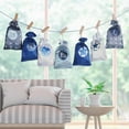 thumbnail image 6 of 24 Pieces Hanging Xmas Advent Calendar Bag Small Gift Bags 24 Days Ornaments for, 6 of 8