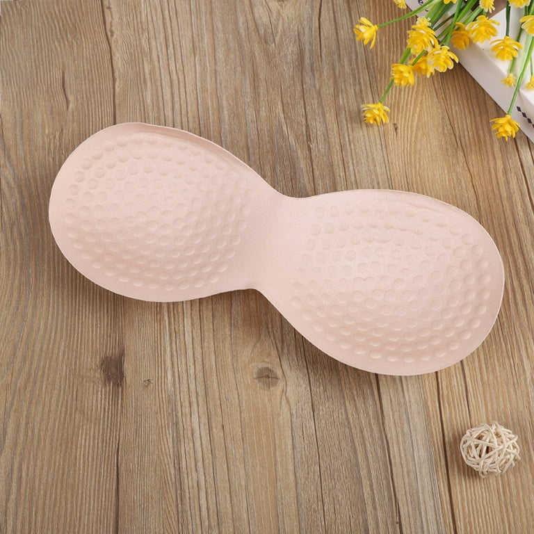 Feiona 1pair Breast Pad Comfy Thicken Sponge Bra Pads Swimming Bikini Pad  Women Breast Enhancer Swimsuit Padding Inserts Bra Chest Cups
