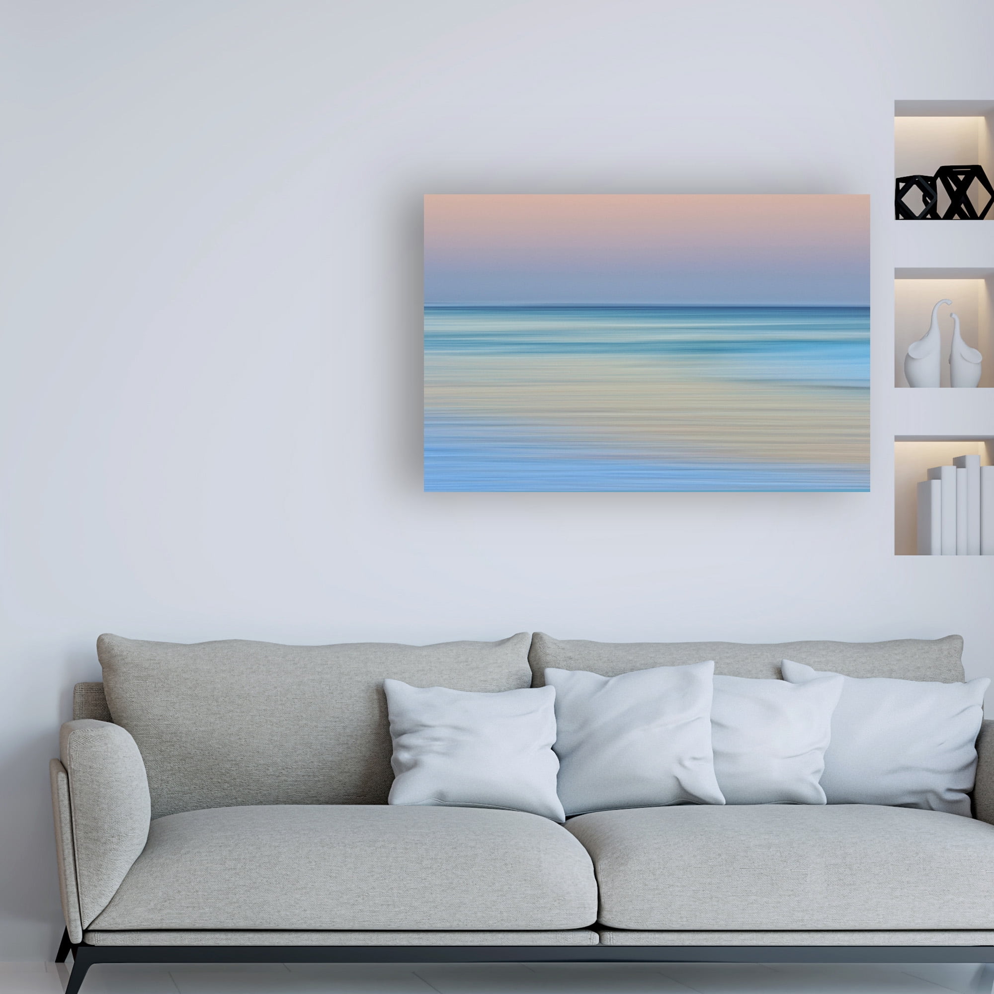 Trademark Fine Art 'BC Moonrise Colors' Canvas Art by Beata Czyzowska Young