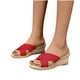 thumbnail image 4 of Amzcrzy Zapatos de mujer,Zapatos de mujer,Zapatillas de mujer, Zapatos de tacón alto para mujer, sandalias de paja y lino, cuñas, zapatillas de vestir informales de lona Sandalias Mujer Zapatillas De, 4 of 9