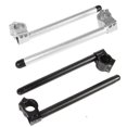 thumbnail image 1 of Manillar de motocicleta Yashi 22 mm con Clip para Cafe Racer Universal negro 31 mm - 51 mm aluminio, 1 of 5