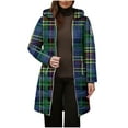 thumbnail image 5 of DAFPZW Long Winter Coats for Women Waterproof Fleece Lined Thicken Puffer Jacket Sherpa Warm Parka Outwear With Hood, 5 of 7