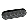 thumbnail image 2 of The Trailer Parts Outlet - White 6" Oval Reverse 6 LED Reverse Trailer Light - Clear Lens, Case (10), 2 of 5