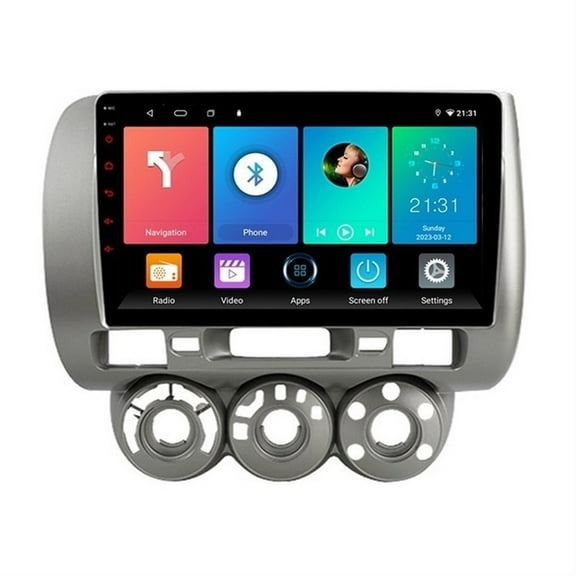 Stereo Honda Fit 2001-2008 Android Carplay Bluetooth 4 64g