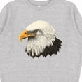 thumbnail image 3 of Inktastic Bald Eagle Youth Sweatshirt, 3 of 4