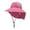 Pink, variant on Adjustable Baby Sun Hat for Toddler Boys and Girls Outdoor Beach Play Protective Bucket Cap,Color:Pink