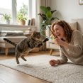 thumbnail image 4 of Outdor 3 Color Rope Cat Wand Interactive Chew Stick For Cat Indoor Daily Activity And Playing, 4 of 6