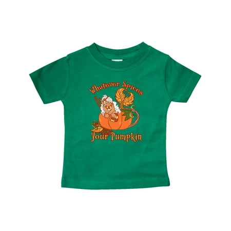 

Inktastic Whatever Spices Your Pumpkin Fall Mermaid Gift Baby Boy or Baby Girl T-Shirt