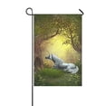 thumbnail image 1 of ABPHQTO Bandera de jardín Woodland Unicorn Yard 70x100 cm, 1 of 1