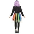 thumbnail image 2 of Fun World FW114944RML Skeleton Rainbow Foil Adult Costume - Medium-Large, 2 of 2