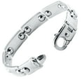 thumbnail image 2 of Pompeii Men's Cuff Link 14k Gold (99gram) or Platinum (160gram) 11.5mm Bracelet 9" (,), 2 of 3