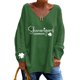 thumbnail image 1 of Guardurnaity Camiseta de manga larga de poliéster para mantenerse elegante con una camiseta cómoda y moderna. Pull-over Prendas para la parte del cuerpo verde 5XL, 1 of 6