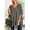 dark gray, variant on Batwing Sleeve Knit Poncho, V-Neck Oversized Pullover Cape for Women, Elegant Cardigan,S,camel