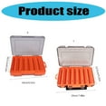 thumbnail image 5 of SIEYIO Tackle Box Fishing Lures Baits Hooks Storage Container Case Multiple Compartment, 5 of 12