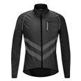 thumbnail image 1 of Ciclismo Deportes Al Aire Libre Jersey de Viento Chaqueta Impermeable Manga Larga Negro - Negro XL, unico Baoblaze Abrigo de ciclismo Chaqueta cortavientos para bicicleta, 1 of 8