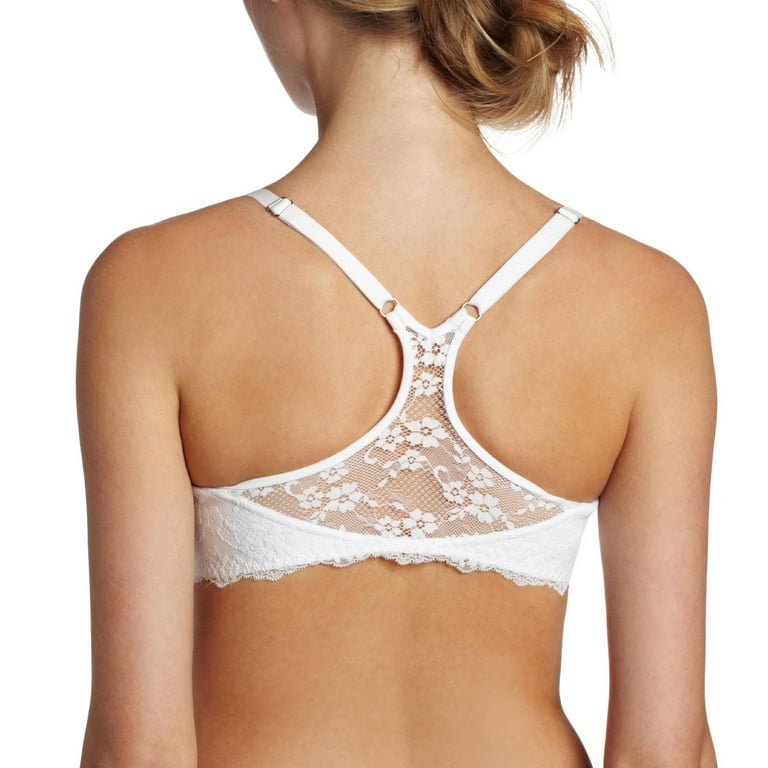 Maidenform Womens Pure Genius T-Back Bra with Lace - Best-Seller, 38DD 