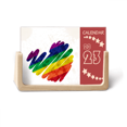 thumbnail image 1 of Painting Heart LGBT Rainbow Desk Calendar Desktop Decoration 2023, 1 of 3
