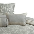 thumbnail image 4 of Benjara King Size 7 Piece Fabric Comforter Set with Floral Prints, Multicolor, 4 of 4