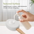 thumbnail image 5 of Bathway Lotion Applicator for Back, Feet, 2 Replacement Pads with 17" Curved Handle, Back Sunscreen Applicator for Kids, Elderly, Women, Apply Cream Medicine Moisturizer Tanner, White, 5 of 8