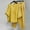 Yellow, variant on HUPOM Cropped Pants Women Women Capri Pants Trousers High Waist Rise Full Straight-Leg Gray 4XL