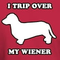 thumbnail image 3 of CafePress - I Trip Over My Wiener Dark T Shirt - Men's Classic Graphic Cotton T-Shirt, 3 of 4
