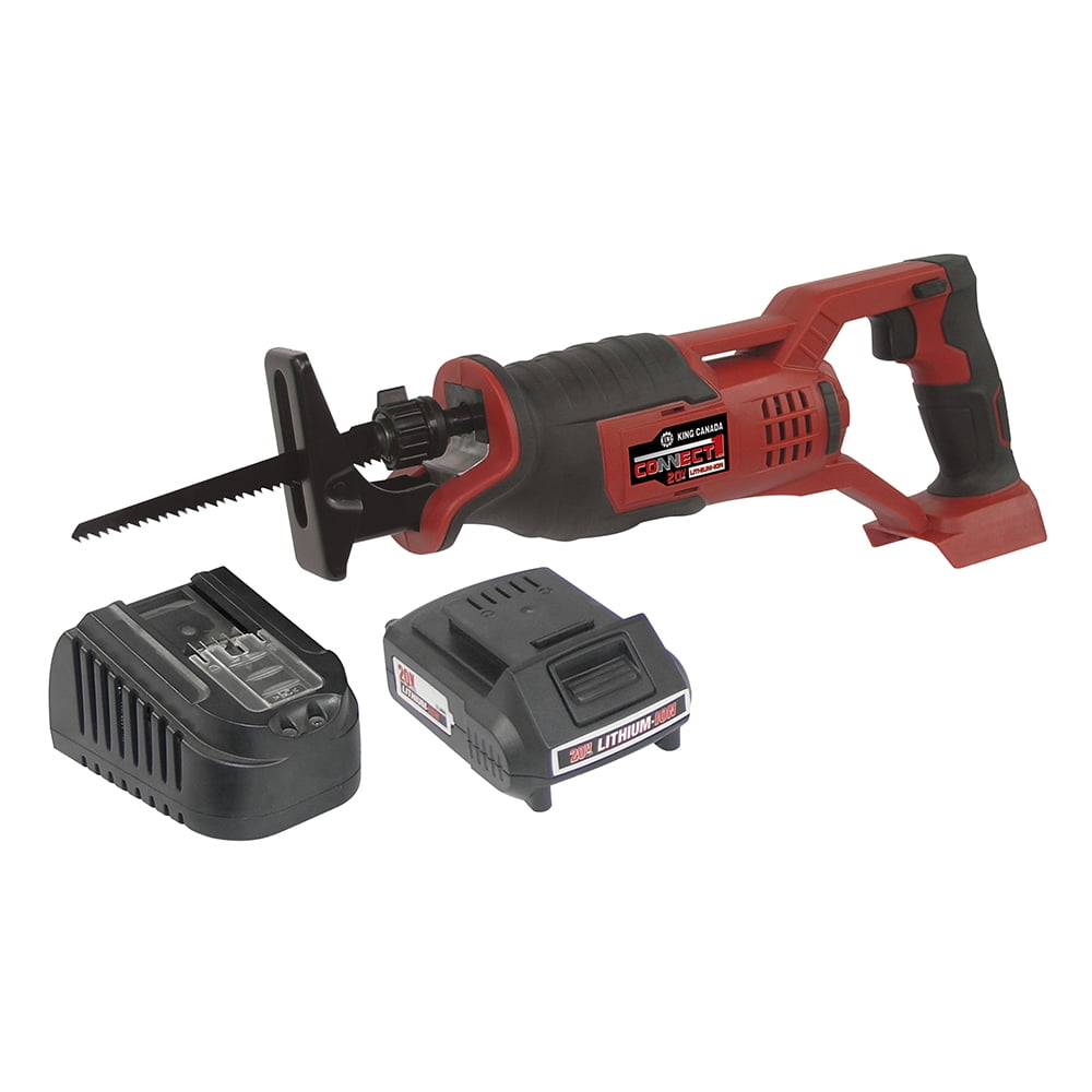 King Canada 20 V Max Liion Cordless Variable Speed Reciprocating Saw
