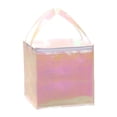 thumbnail image 2 of Insulated Cake Bag, Non Woven Zipper Portable Cooler with Thick Aluminum Foil Thermal Lining, 35 x 35 x 40 cm for Cake Pizza Catering Outdoor Picnic and Food Transport Use Silver, 2 of 7