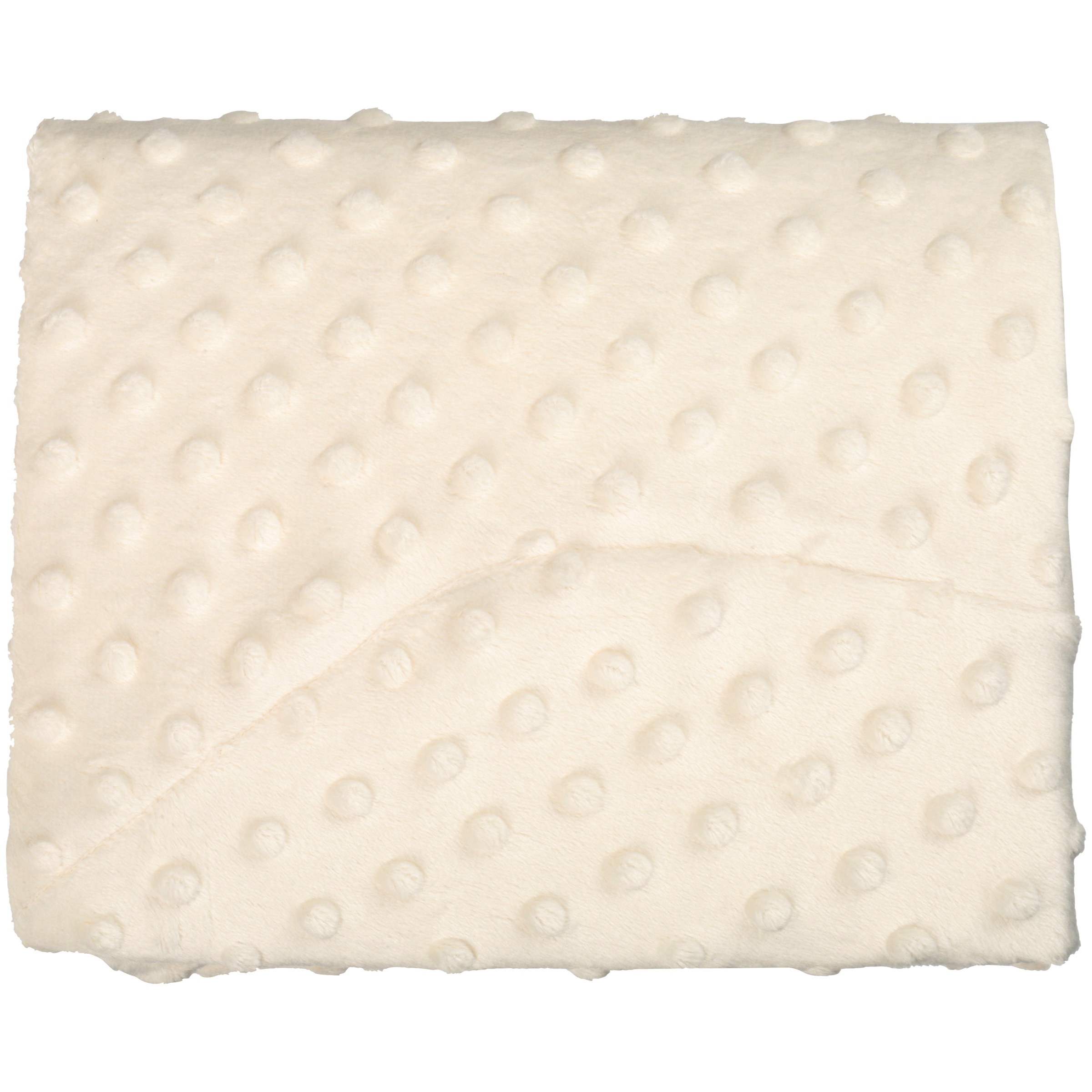 TL Care® Ecru Heavenly Soft Minky Dot Fitted Contoured Changing Pad
