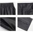 thumbnail image 2 of Fancifize School Unifrom Chino Pants for Boys, Teens Straight Leg Flat Button Dress Pants with Pockets, Cozy Casual Trousers, 2 of 7