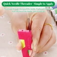 thumbnail image 3 of YISITIAN 3-Pack Automatic Needle Threader, Quick-Easy Sewing Tool for Embroidery Cross Stitch Quilting, Effortless Eye Threading for Seniors and Beginners AZ1014-1810, 3 of 7