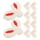thumbnail image 2 of 10pcs Adorable Bunny Ear Hairpin Craft Cartoon Hair Clip Accessories for DIY Decor, 2 of 5