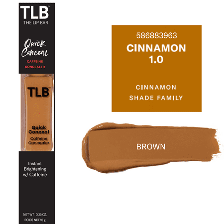 The Lip Bar Quick Conceal Caffeine Concealer, Cinnamon 1.0