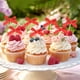 thumbnail image 4 of Uxcell 30-Pack Adornos de Cupcake en Forma de Lazo, Palillos de Pastel de Lazo de Cinta Decoración de Pastel de Cumpleaños para Despedida de Soltera [Rojo], 4 of 7
