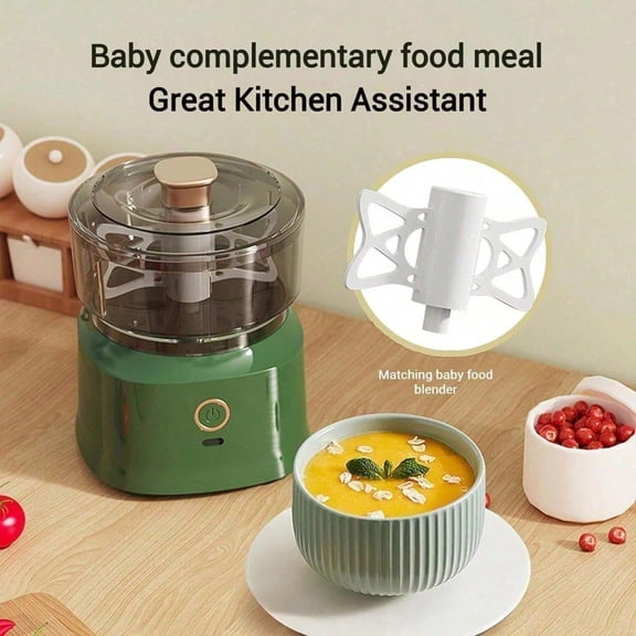 Mini Food Processor, USB Rechargeable Electric Food Chopper for Meat, Vegetables & Baby Food