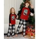 thumbnail image 2 of Pijamas familiares a juego de Navidad 2025, pijamas con estampado de dibujos animados, conjunto a juego para adultos y niños, mono para bebé y ropa para perros, 2 of 5