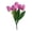 Clear, variant on Tulips Artificial Flowers Realistic Feel Spring Tulips Artificial Flowers Outdoor Faux Tulips Flower Bouquet for Arrangement Wedding Spring Home Decor Floral Party Centerpiece