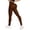 Brown, variant on Women's 3D Butt Lifting Compression Leggings Anti Cellulite Gym Yoga