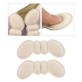 thumbnail image 4 of Almohadillas antideslizantes para el talón Macarena Cojín de Talón con Mariposa Inserta Pegatinas Protector de Pie Beige 3 mm 6 mm de grosor, 4 of 8