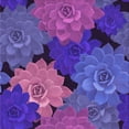 thumbnail image 1 of Ahgly Company Machine Washable Indoor Square Transitional Medium Slate Blue Area Rugs, 5' Square, 1 of 7
