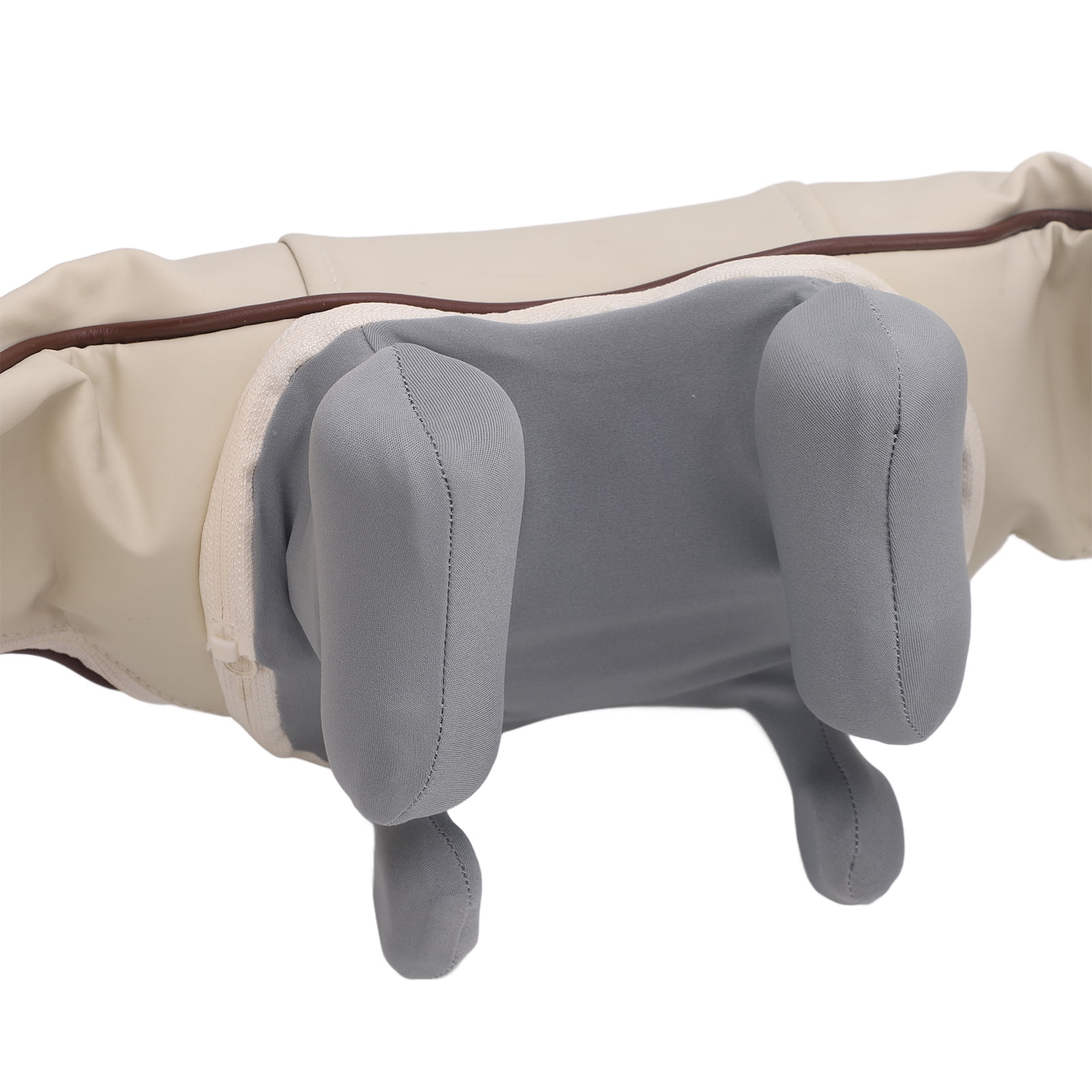 M Buder Cordless Heated Shiatsu Neck and Shoulder Massager, 5D Deep Tissue Kneading for Back Pain Relief