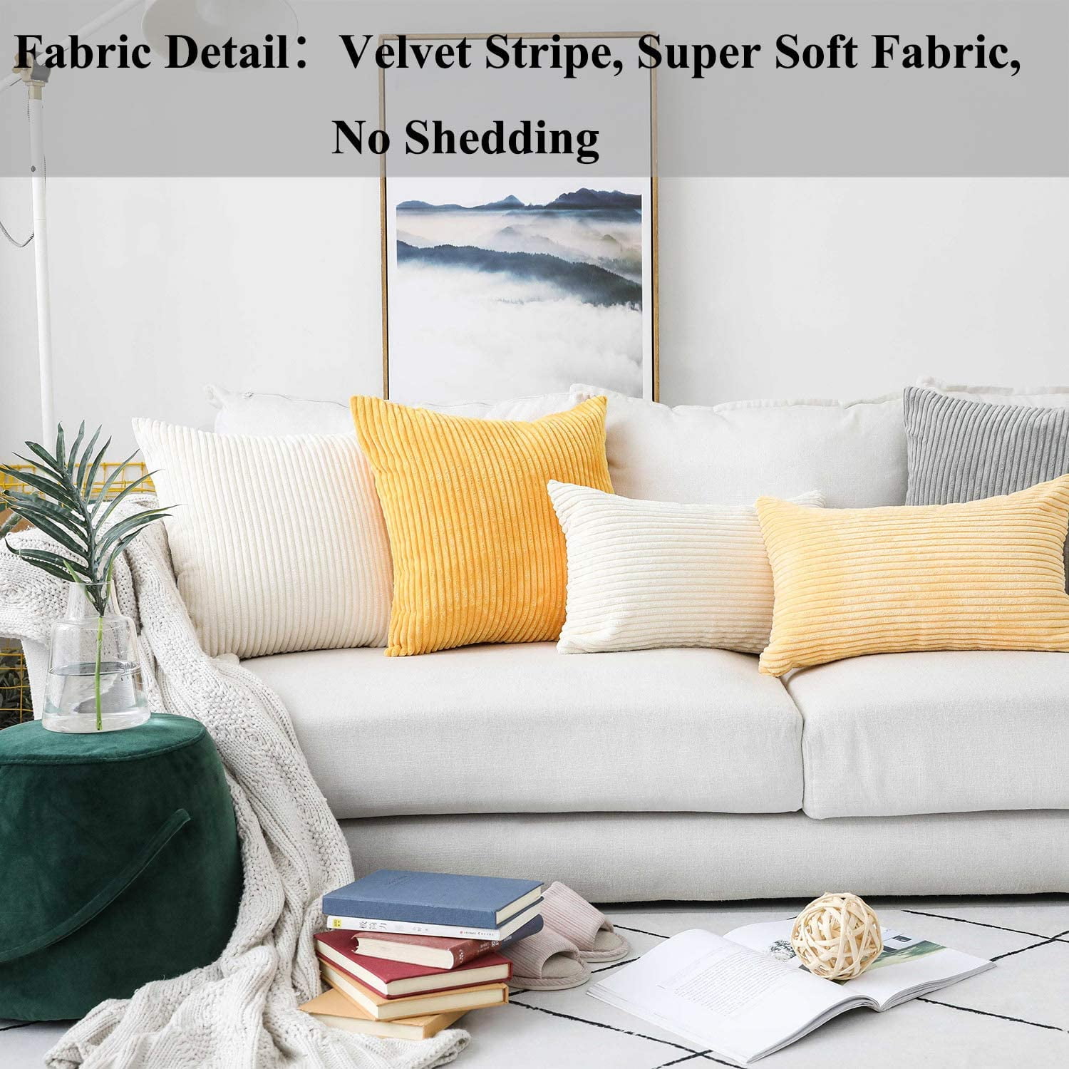 Set of 2 Spring Decor Pillows Sofa Couch Pillow Covers Accent Pillowcases for Bedroom 16 x 16 inches 40x40 Sunflower Yellow Walmart