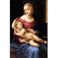 thumbnail image 2 of Raphael 11x14 Gold Ornate Wood Framed with Double Matting Museum Art Print Titled - Madonna And Child 4, 2 of 4