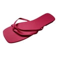 thumbnail image 1 of B91xZ Platform Slide Sandals for Women Rhinestone Glitter Slip On Footbed Platform Sandals Slippers,Hot Pink 8, 1 of 5