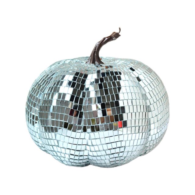 Bola de discoteca de calabaza TQEHS Halloween